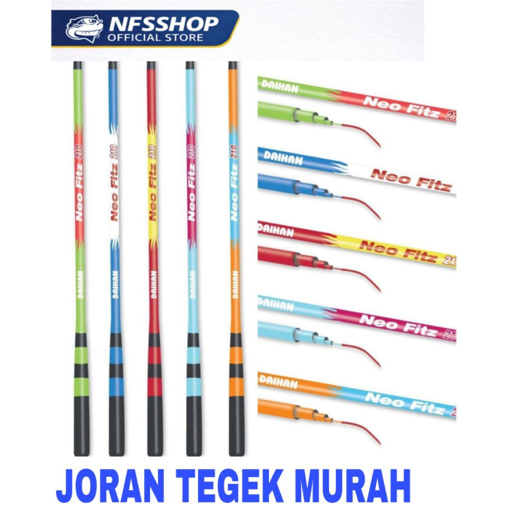 Tegek Daihan Neo Fitz - Panjang 180 210 240 Premium solid fiber