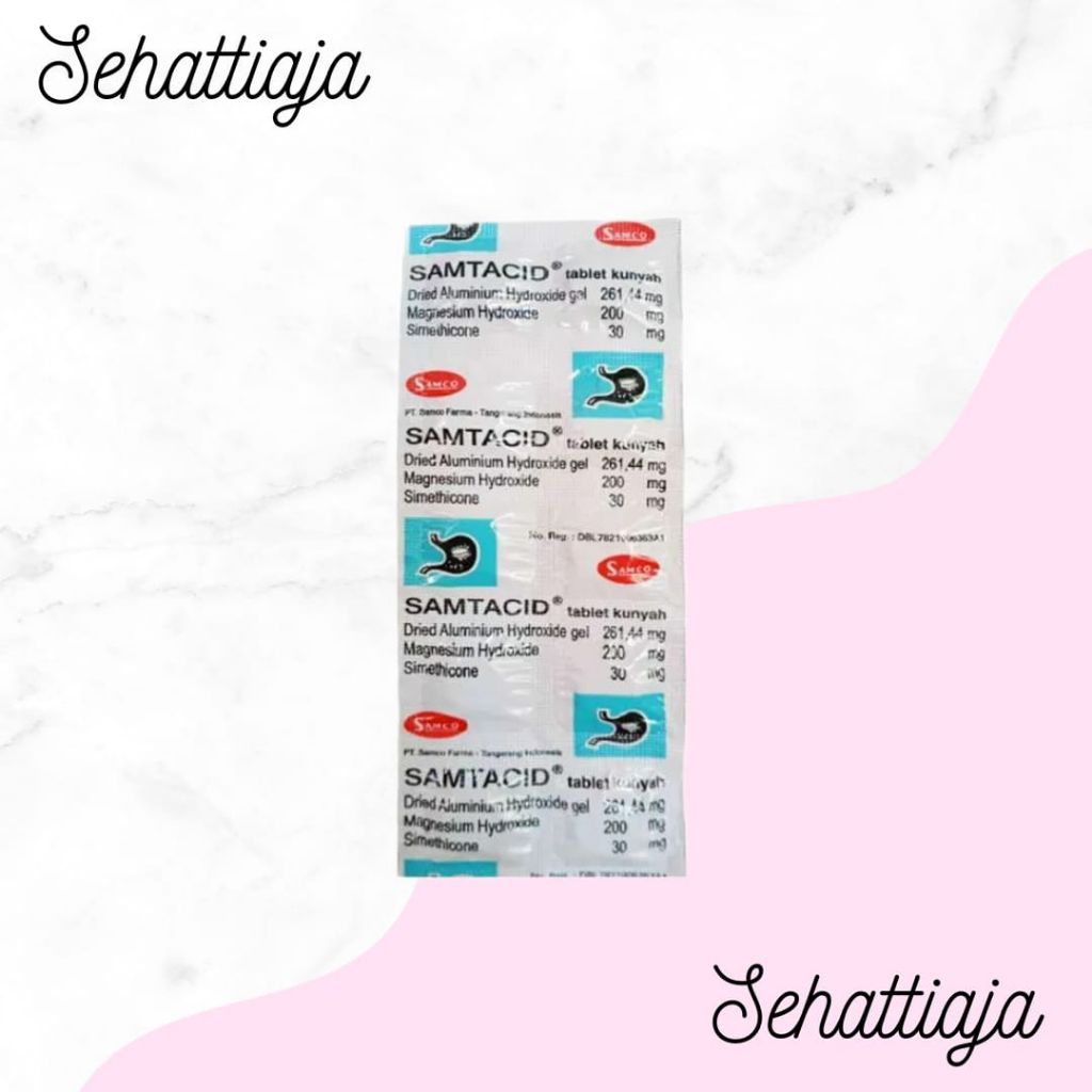 Samtacid Tablet Obat maag obat asam lambung