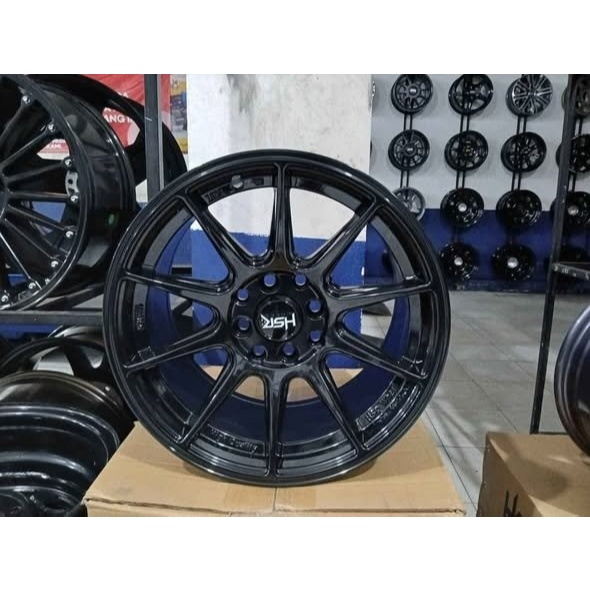Pelak Racing Ring16 Lubang 4x100-114,3 Warna Glossy Black Hsr Shinjuku