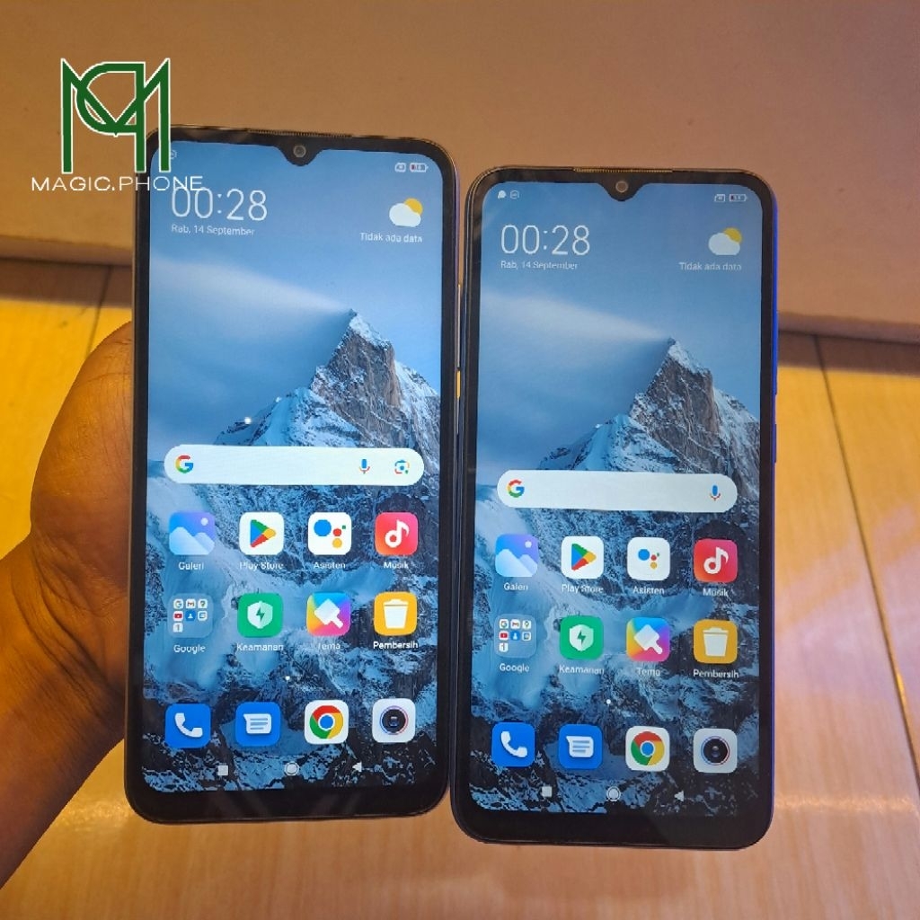 HANDPHONE XIAOMI REDMI 10A 3/64 GB SECOND BAGUS