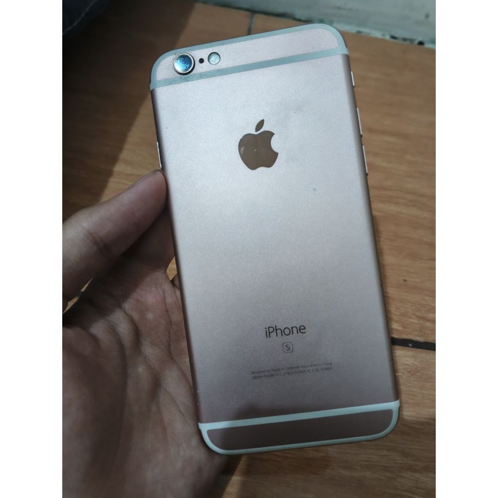 IP 6s 64gb NO RESET - ROSE GOLD/PINK - TIDAK BISA TAWAR MENAWAR HARGA SUDAH NETT