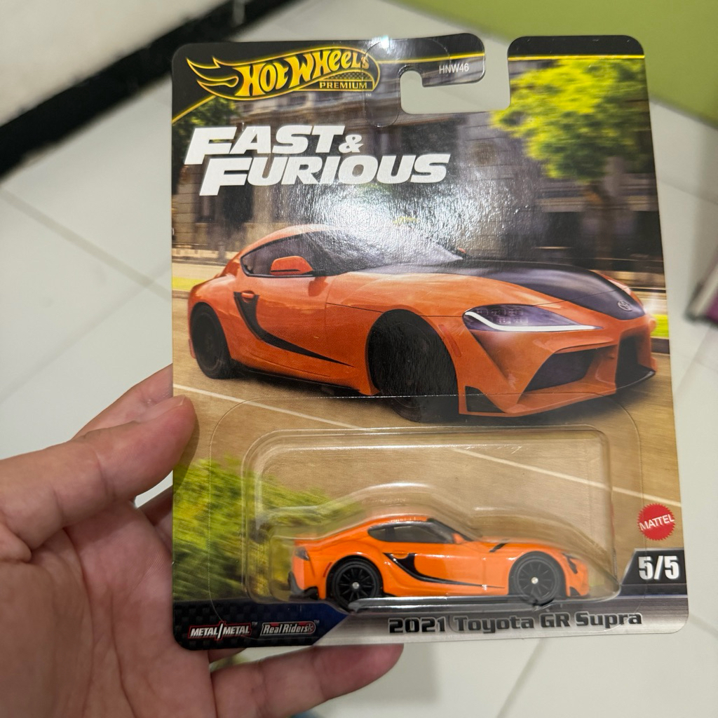Hot Wheels Fast and Furious Toyota GR Supra Oren