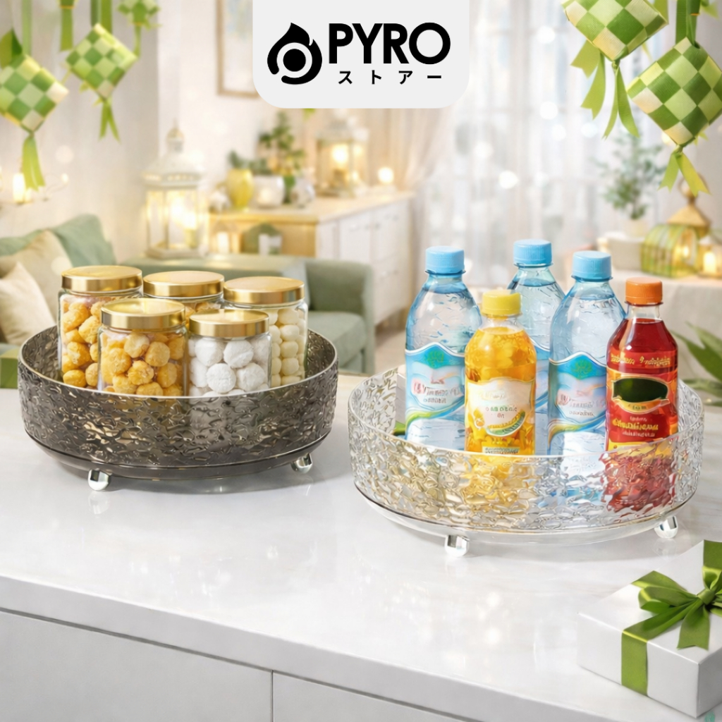 [PYRO] Rak Putar Lebaran | Rak Display Lebaran | Rak Kosmetik Aesthetic | Wadah Bumbu Dapur | Rak Sk