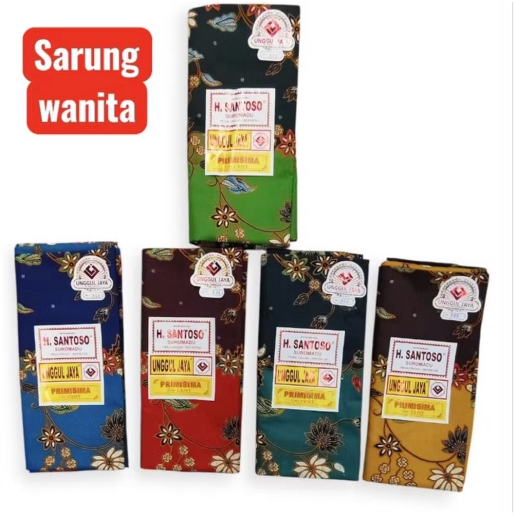 SARUNG WANITA BATIK SURAMADU UNGGUL JAYA || SAMPING PEREMPUAN PREMIUM
