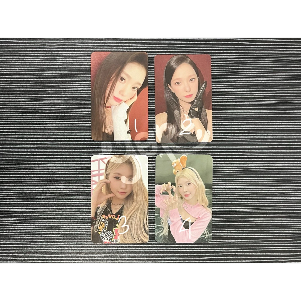 PHOTOCARD YUJIN XIAOTING CHAEHYUN DAYEON YOUNGEUN KEP1ER