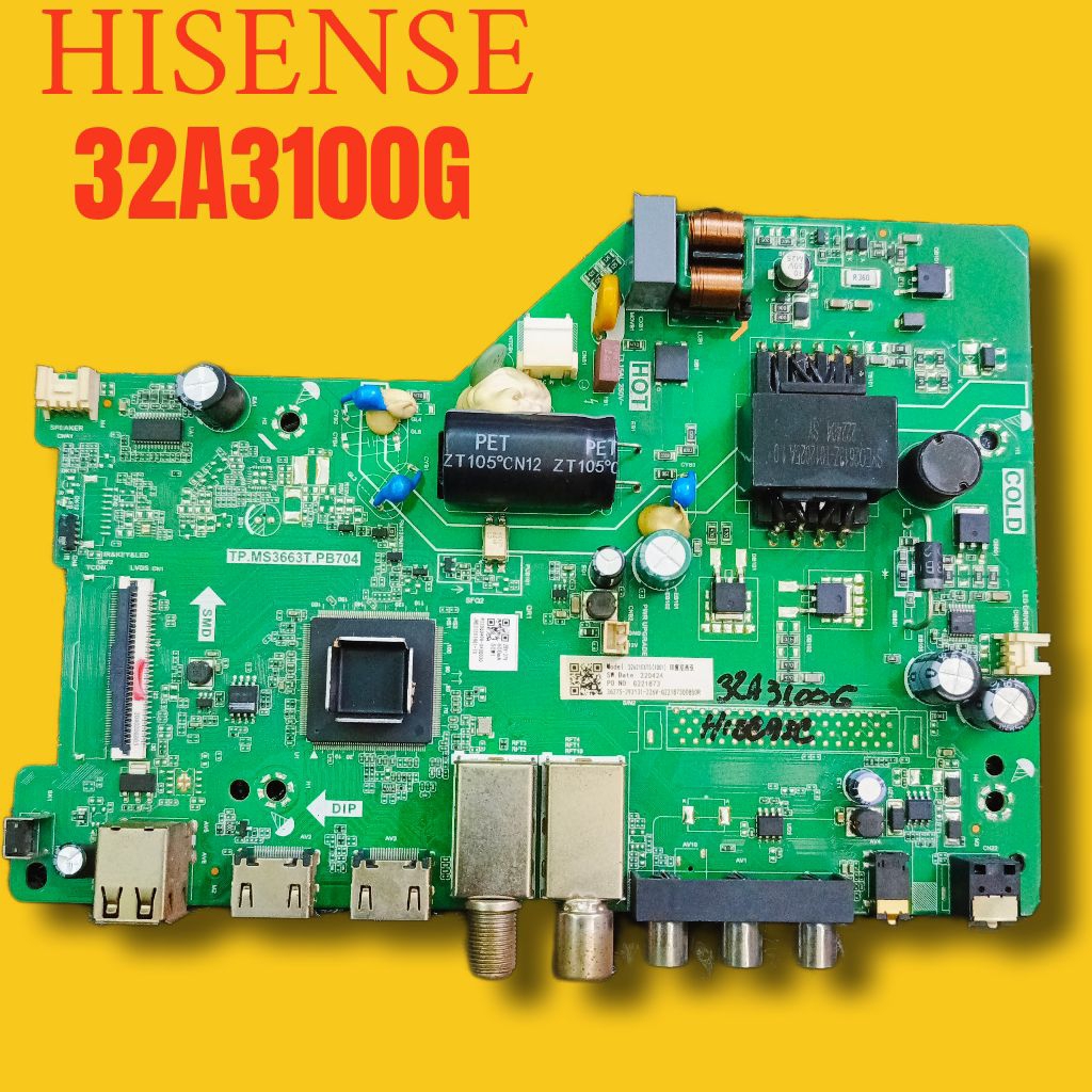 HISENSE 32A3100G - MB HISENSE 32A3100G - MAINBOARD TV HISENSE 32A3100G - MOTHERBOARD TV HISENSE 32A3