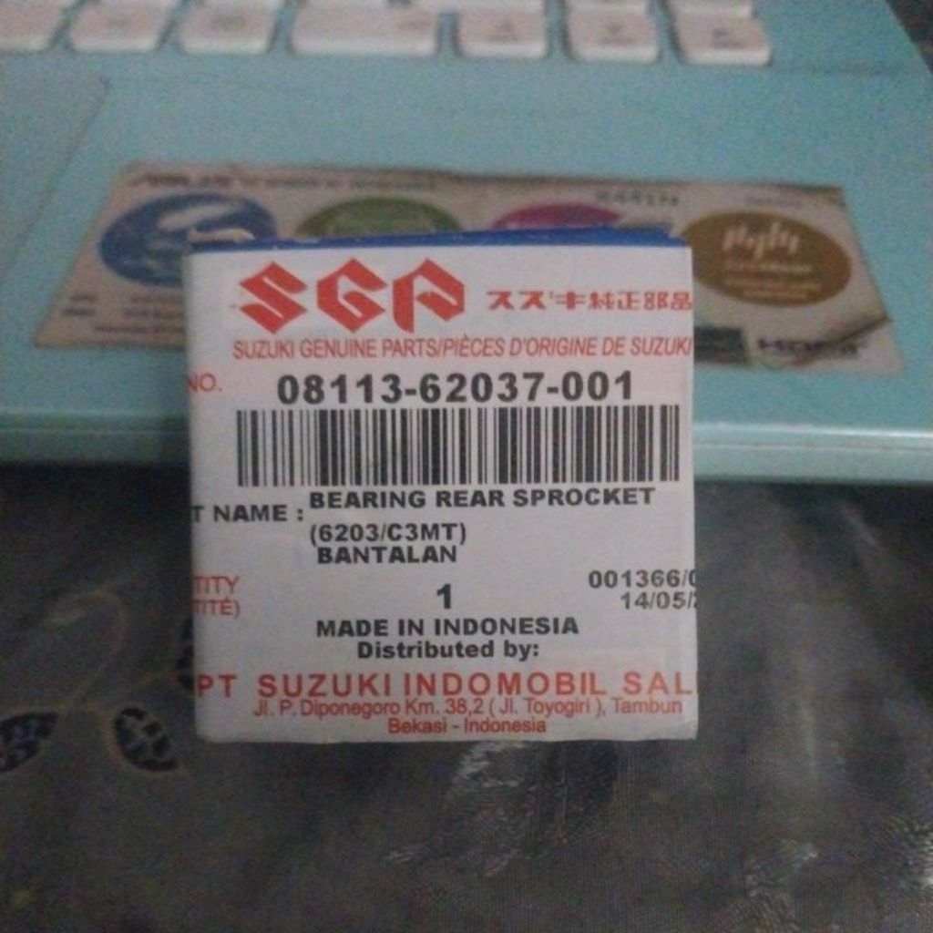 Bearing 6203 ori sgp