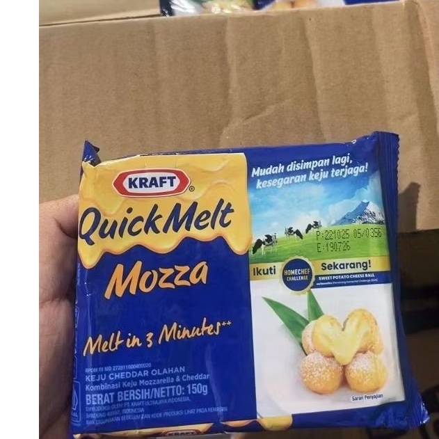 Kraft Quick Melt Mozza I Keju Kraft Quick Melt Mozza I 150g