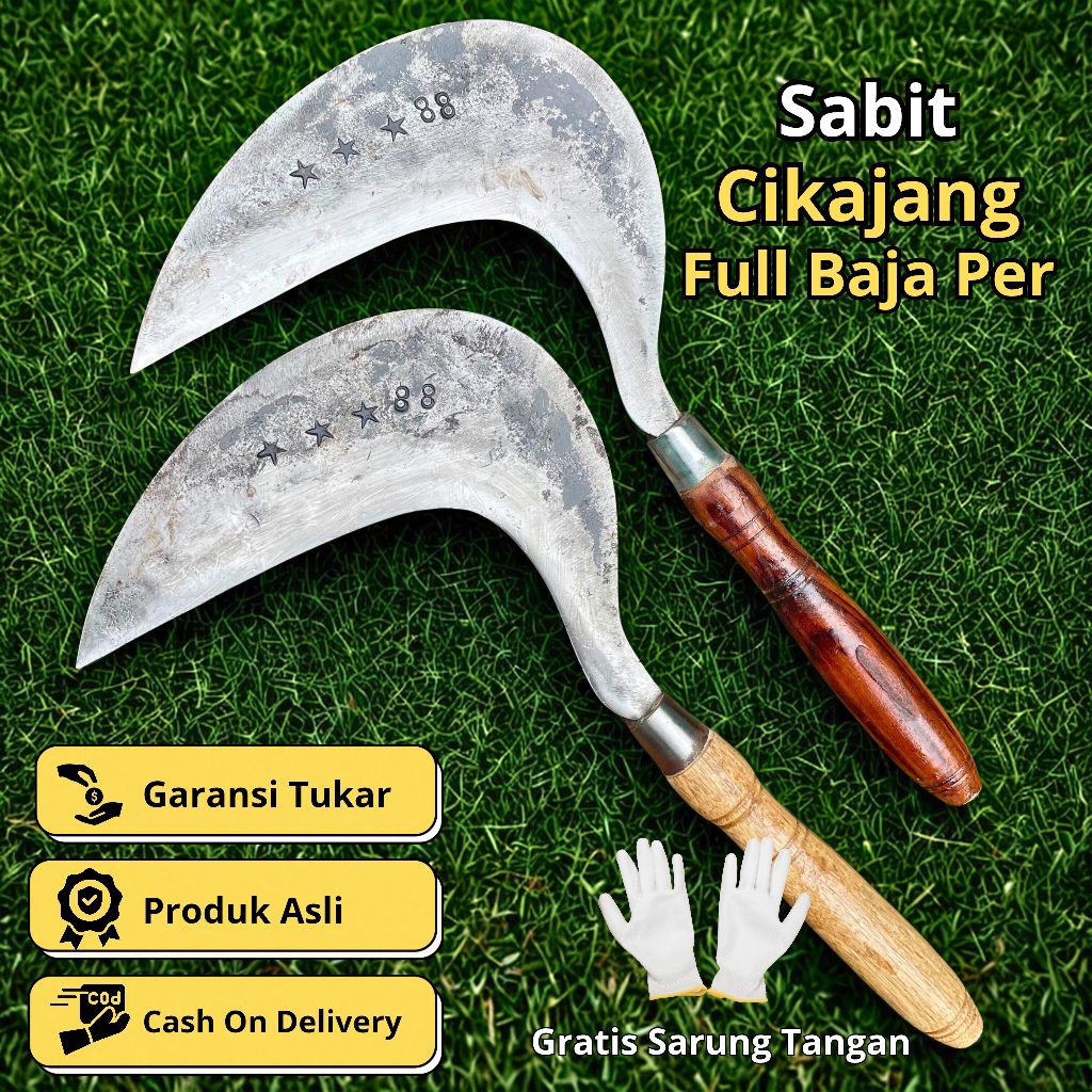 SABIT/ARIT Super Tajam Full Baja Per Model Cikajang Asli Khas Garut | Alat Pertanian Dan Perkebunan