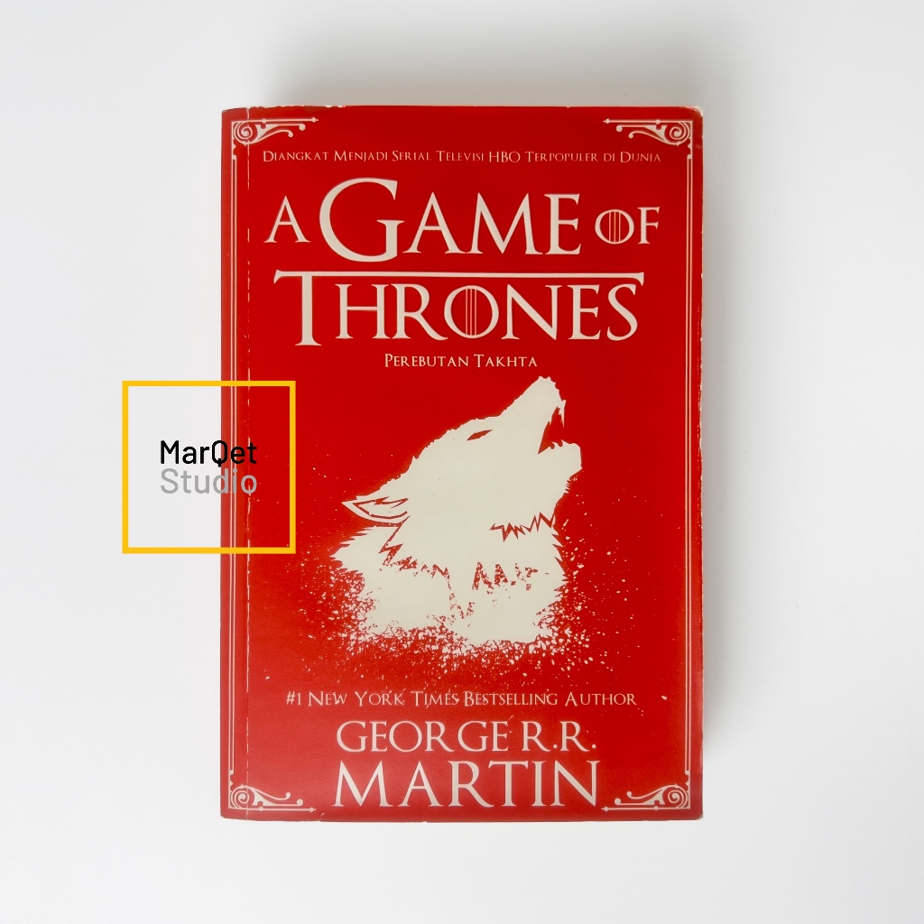 A Game of Thrones Perebutan Takhta – Novel Fantasi Bahasa Indonesia – George R.R. Martin Softcover P