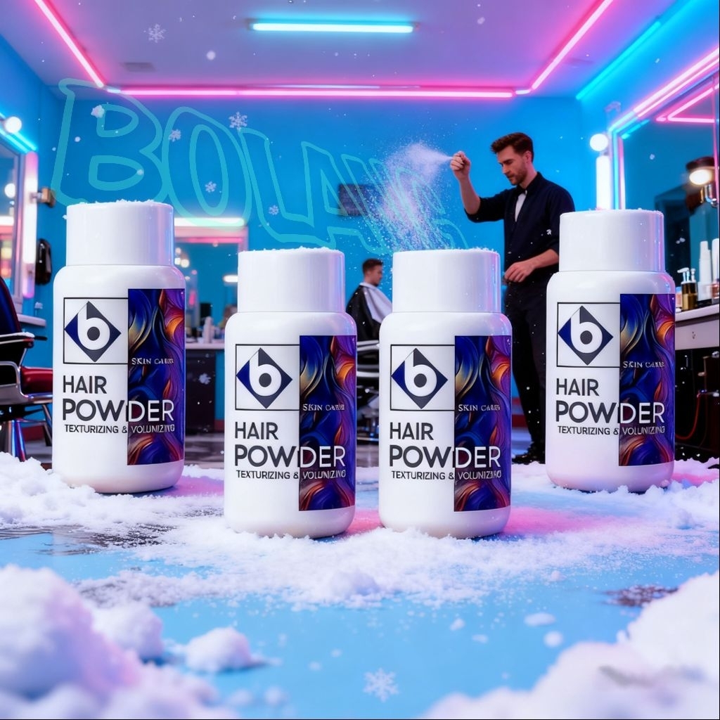 B Hair Styling Powder | Pomade B Hair Powder Styling Volumerizing Anti Lepek | B Hair Powder Styling