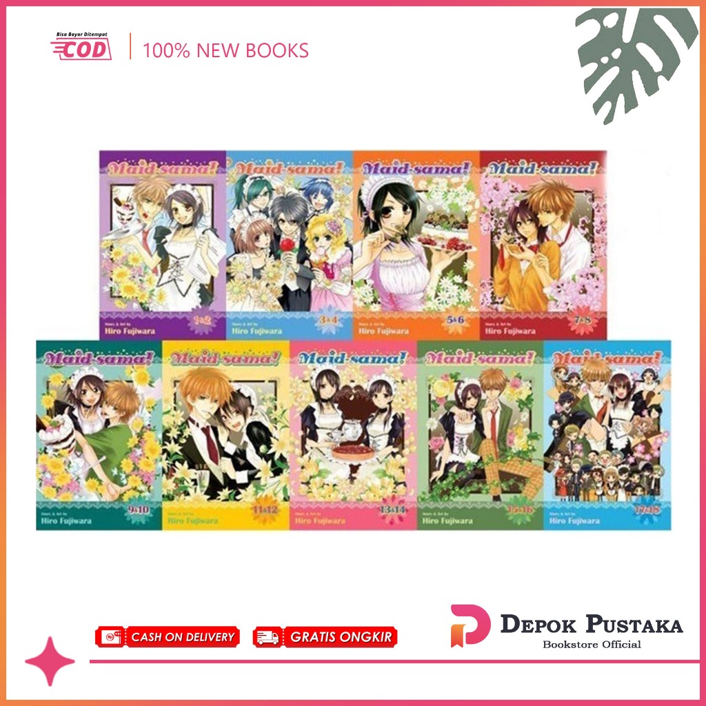 Maid-sama (2-in-1 Edition) (9 book series)