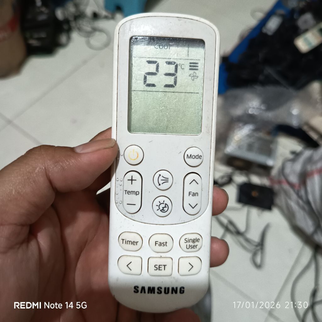 remot ac samsung fast matahari