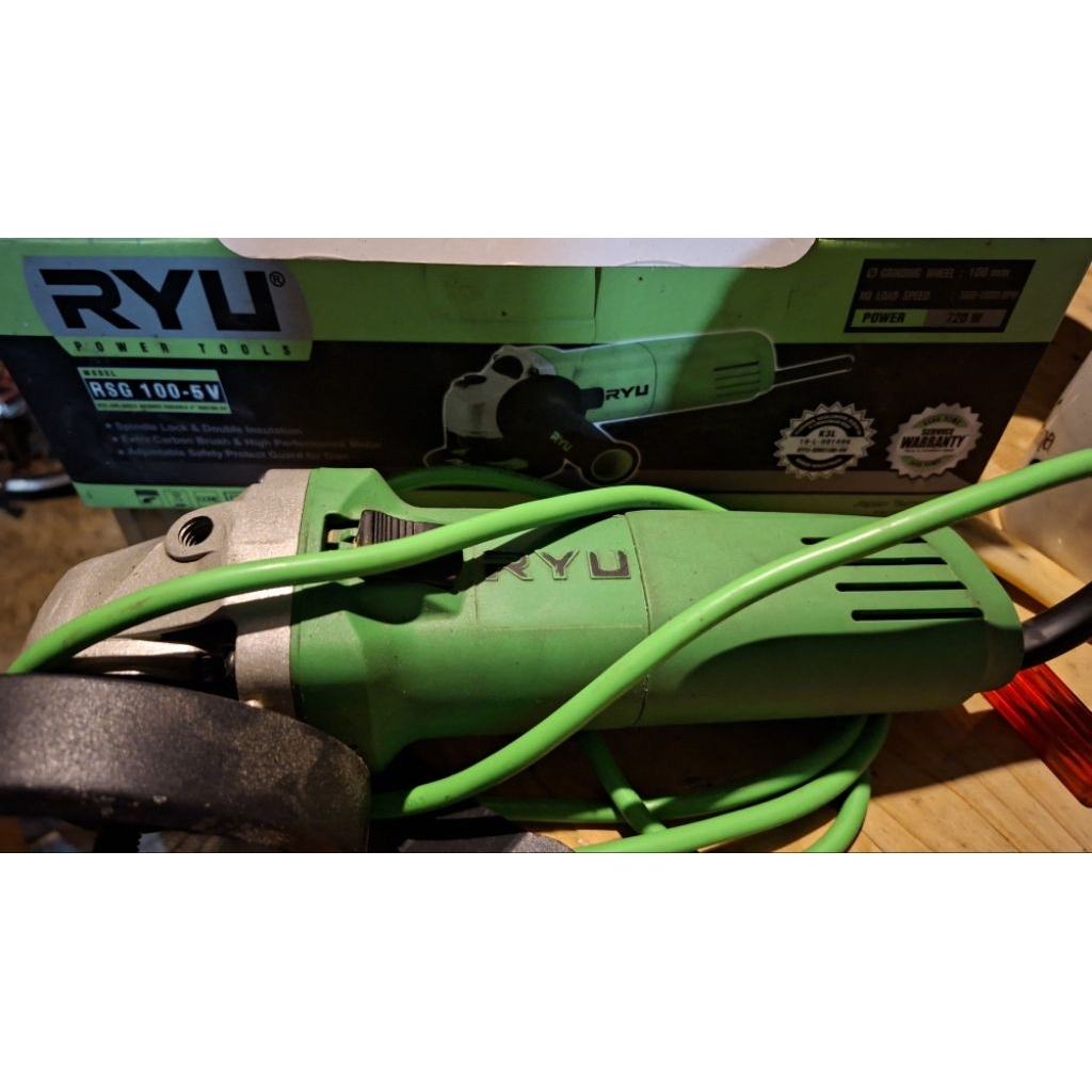 Mesin Gerinda Ryu variable speed RSG 100 5V
