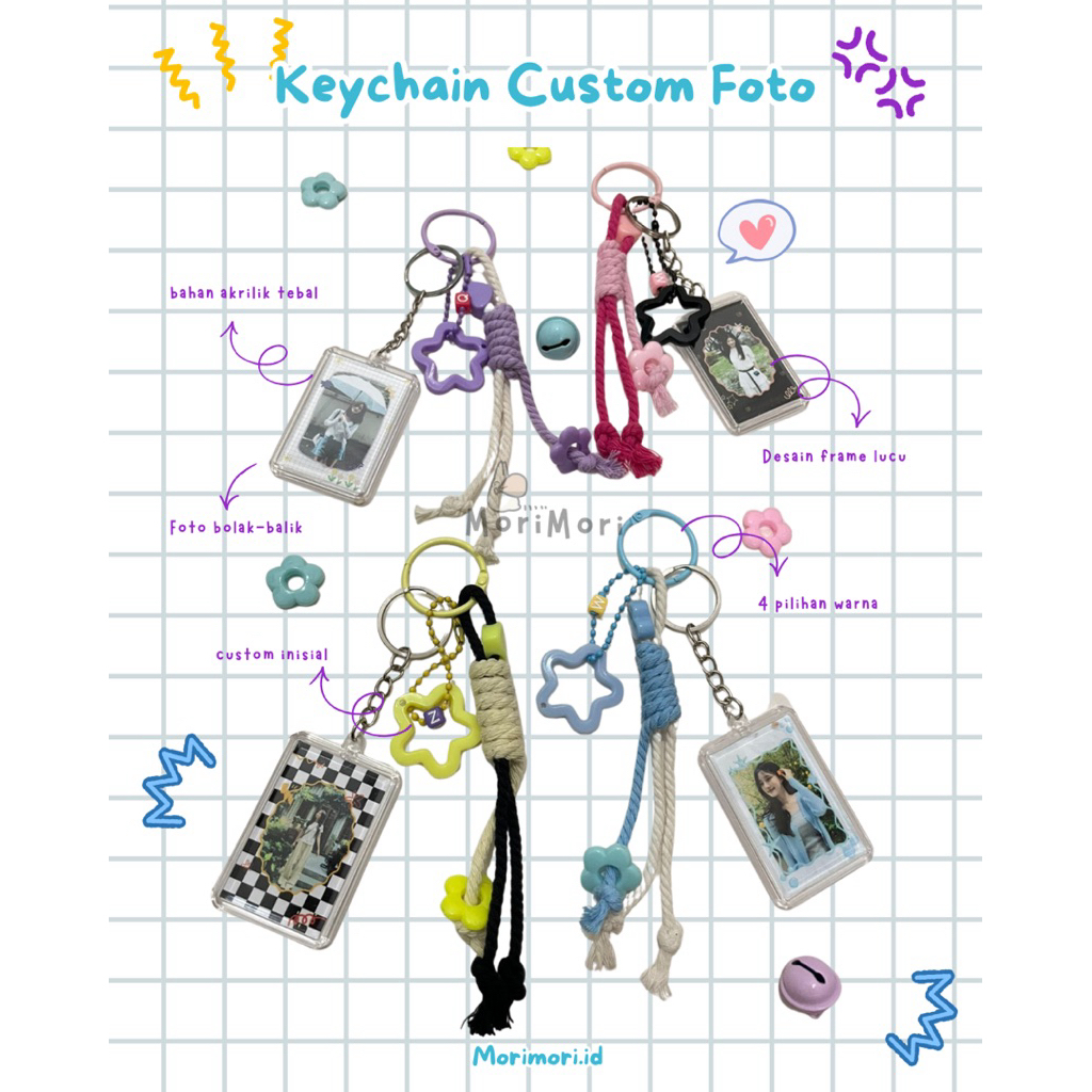 keychain custom foto| gantungan kunci custom foto| keychain lucu| keychain custom| keychain couple