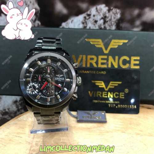 Jam Tangan Pria Virence Rantai Besi