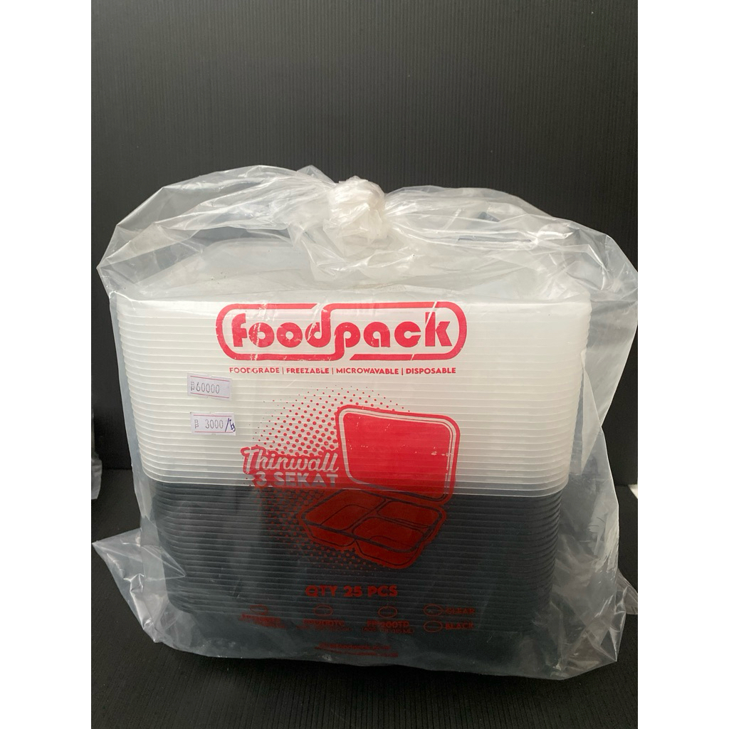 THINWALL 3 SEKAT FOOD PACK