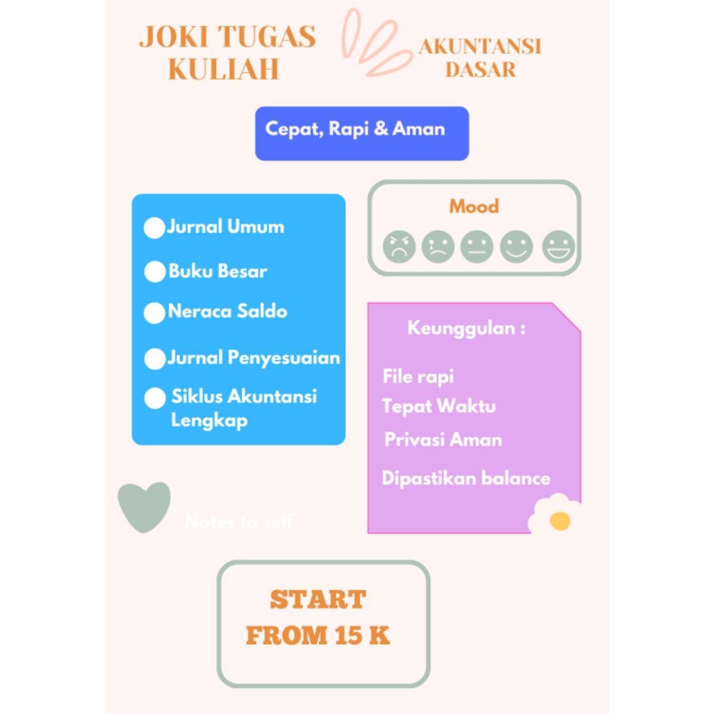 Tugas Kuliah Akuntansi Dasar Reguler