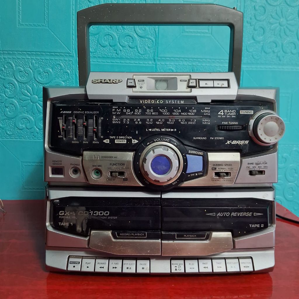 Radio Tape jadul SHARP