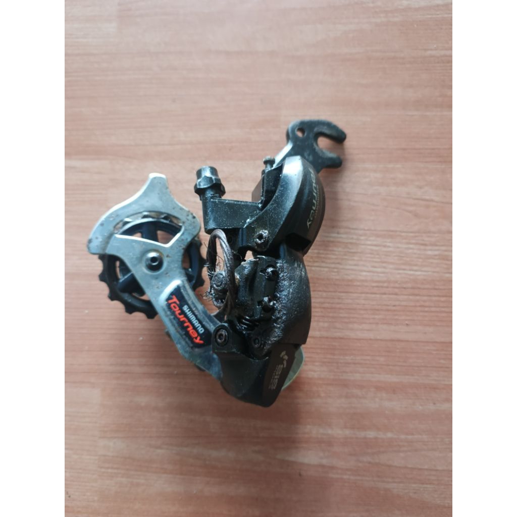 rd sepeda mtb second shimano tourney antiq