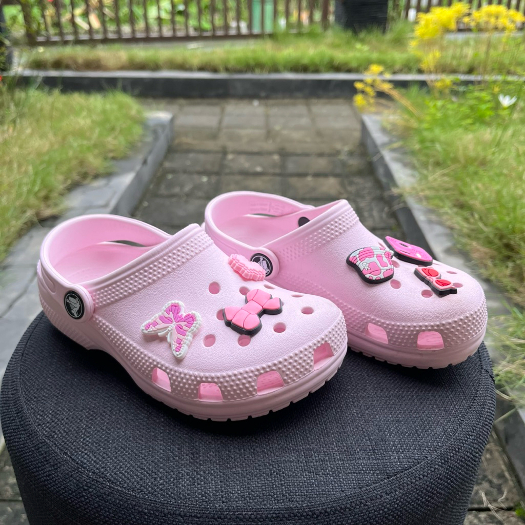 Sandal Ori Crocs Kids Preloved Second Like New