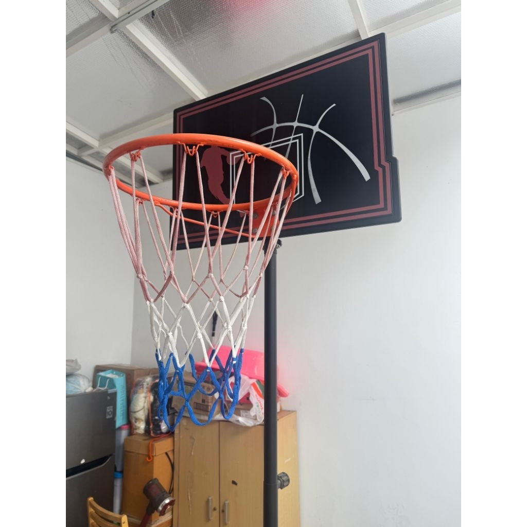 Preloved Landstro Ring Basket Portable Dewasa / Ring Basket Anak / Set Ring dan Tiang Basket