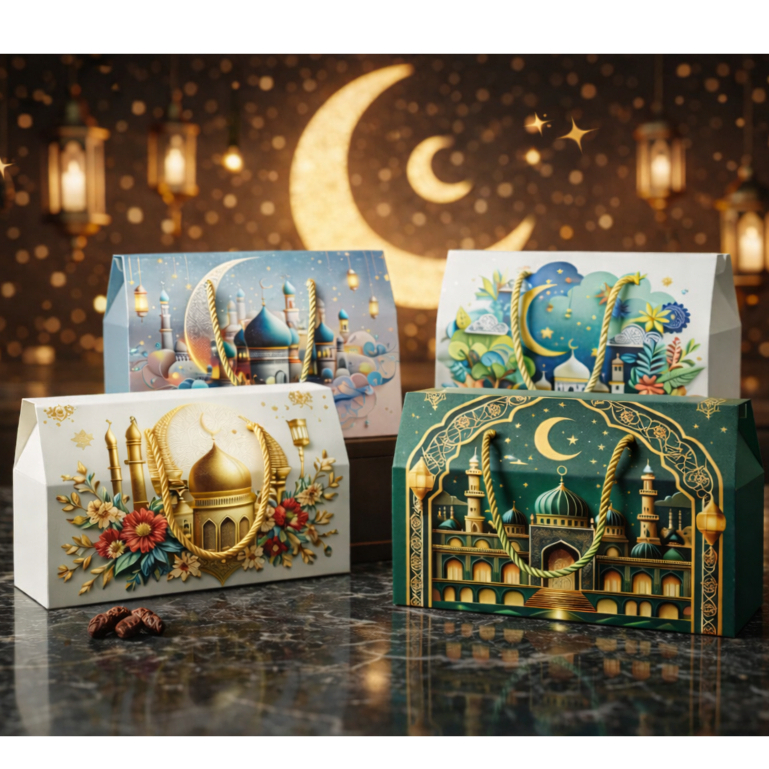 Dus Lebaran | Dus Kue Lebaran premium | Dus Lebaran mewah | Dus Kue Kering - Tokodus Cibaduyut