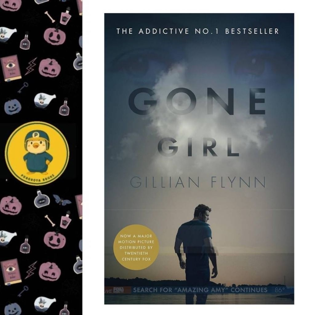 Novel GONE GIRL Gillian Flynn BUKU ORIGINAL Orion Books Paperback Novel Film Novel Thriller