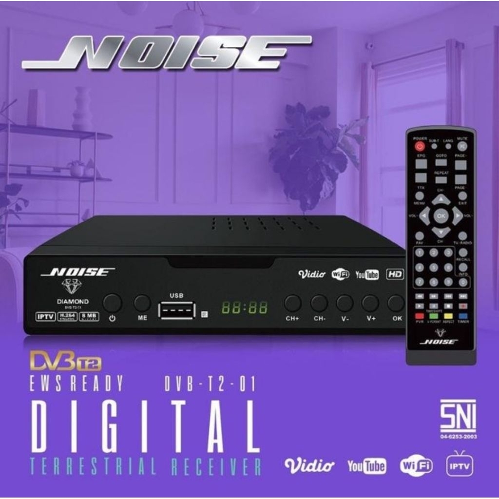 NOISE SET TOP BOX DIGITAL DVB-T2-01