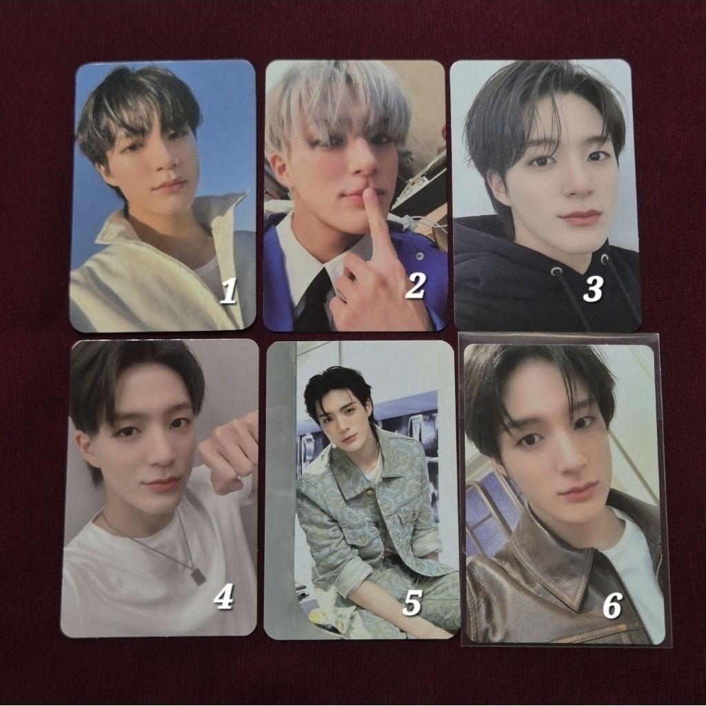 PHOTOCARD NCT JENO OFFICIAL DREAMSCAPE SMSTORE SPECIAL EVENT ISTJ CCOMAZ SANRIO / KYU LEATHER JACKET