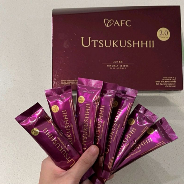 Utsukushii gold original segel box dijamin asli 100%