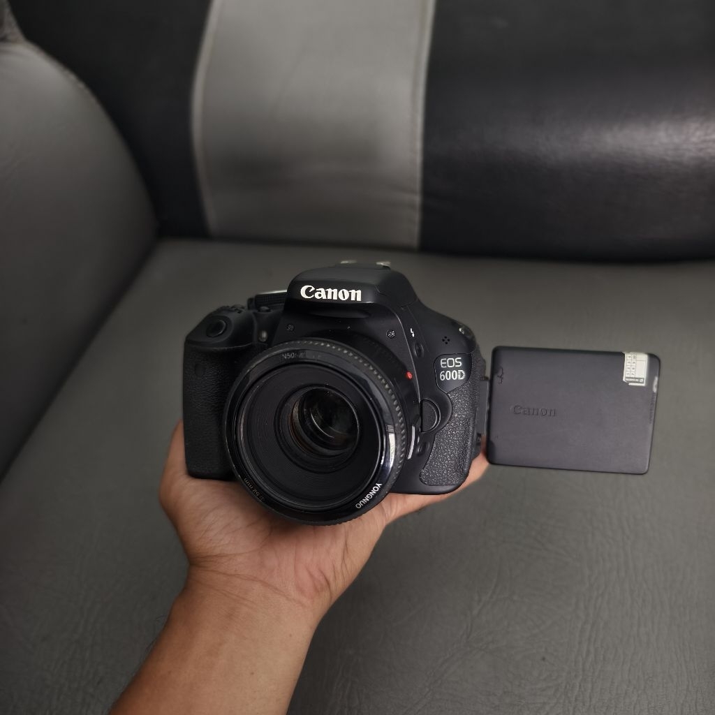 canon 600d lensa fix 50mm f.18 yongnuo