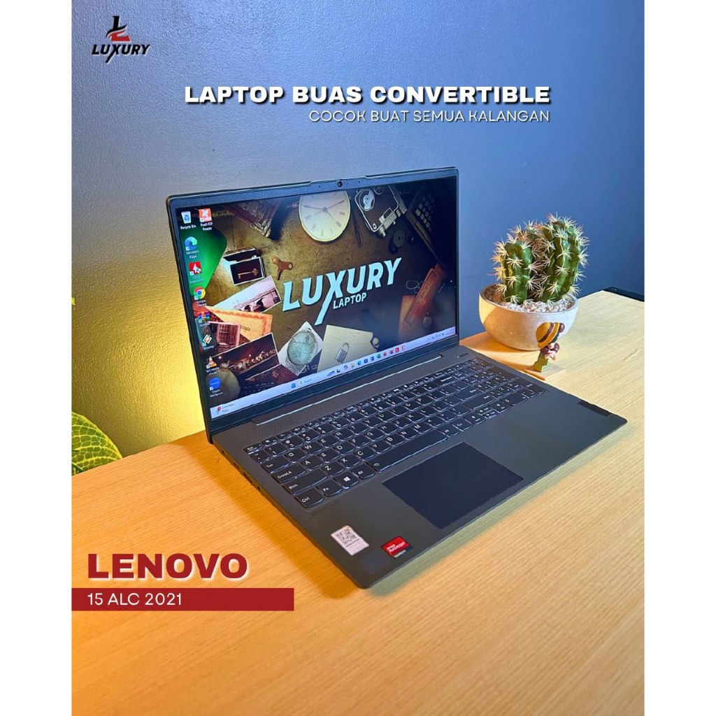 LAPTOP LENOVO 15ALC 2021 RYZEN 7 RAM SSD BACKLIGHT SECOND