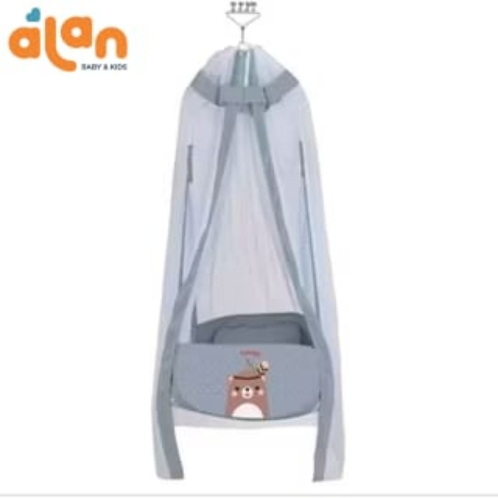 Alan Baby Kids - Dialogue Kelambu Ayunan Bearie - DLK0046 -Kelambu Ayunan Bayi