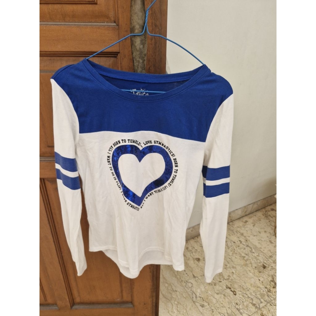 Preloved Kaos Tangan Panjang Justice Gymnastic