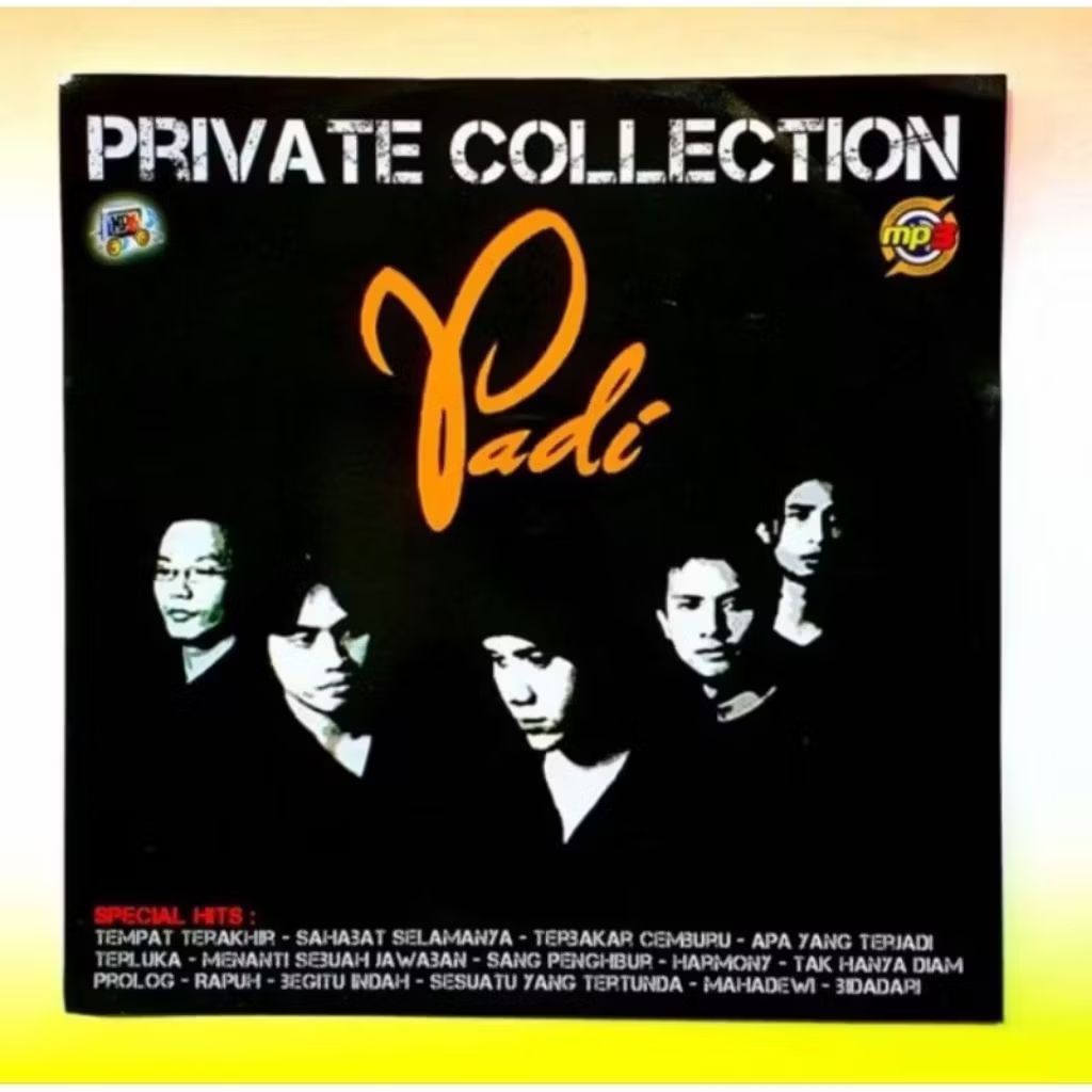KASET CD MP3 MUSIK BAND PADI LENGKAP FULL ALBUM - KASET LAGU PADI TERPOPULER - KASET CD MP3 TERBARU