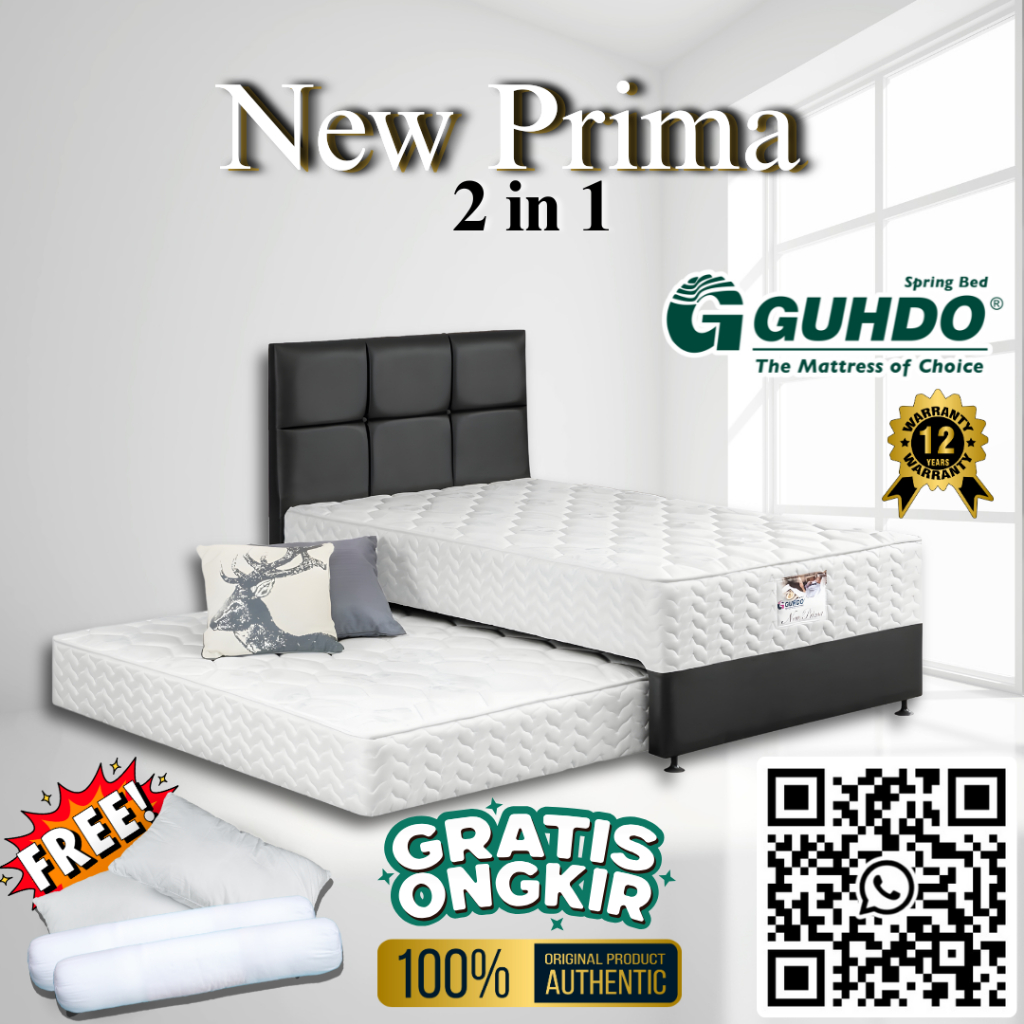 Guhdo Springbed 2 in 1 (Sorong) New Prima