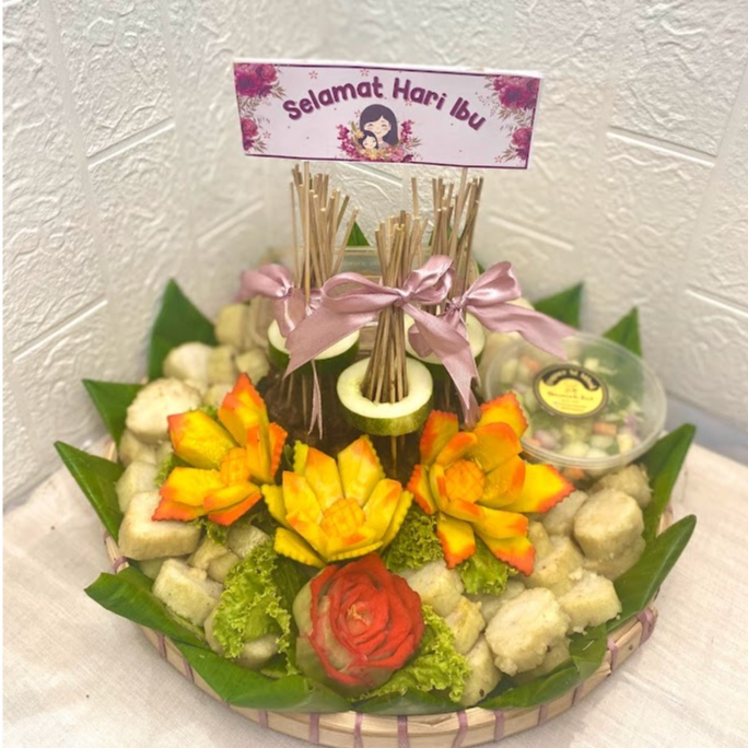HAMPERS SATE AYAM TAMPAH/TUMPENG SATE AYAM