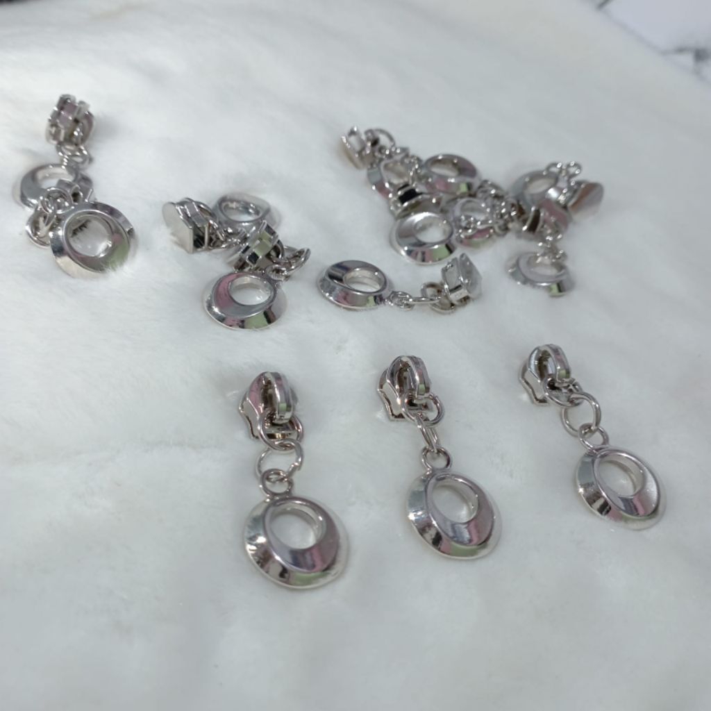 KEPALA RESLETING NO.5 GIGI PLASTIK / KEPALA RESLETING GIGI PLASTIK / AKSESORIS TAS