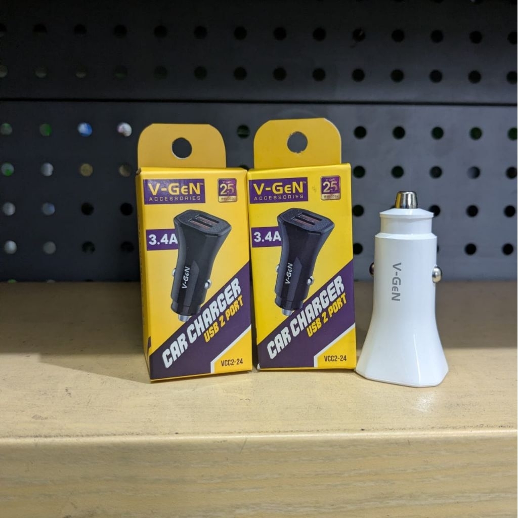 Car charger V-Gen VCC2-24 dual port usb 3.4A