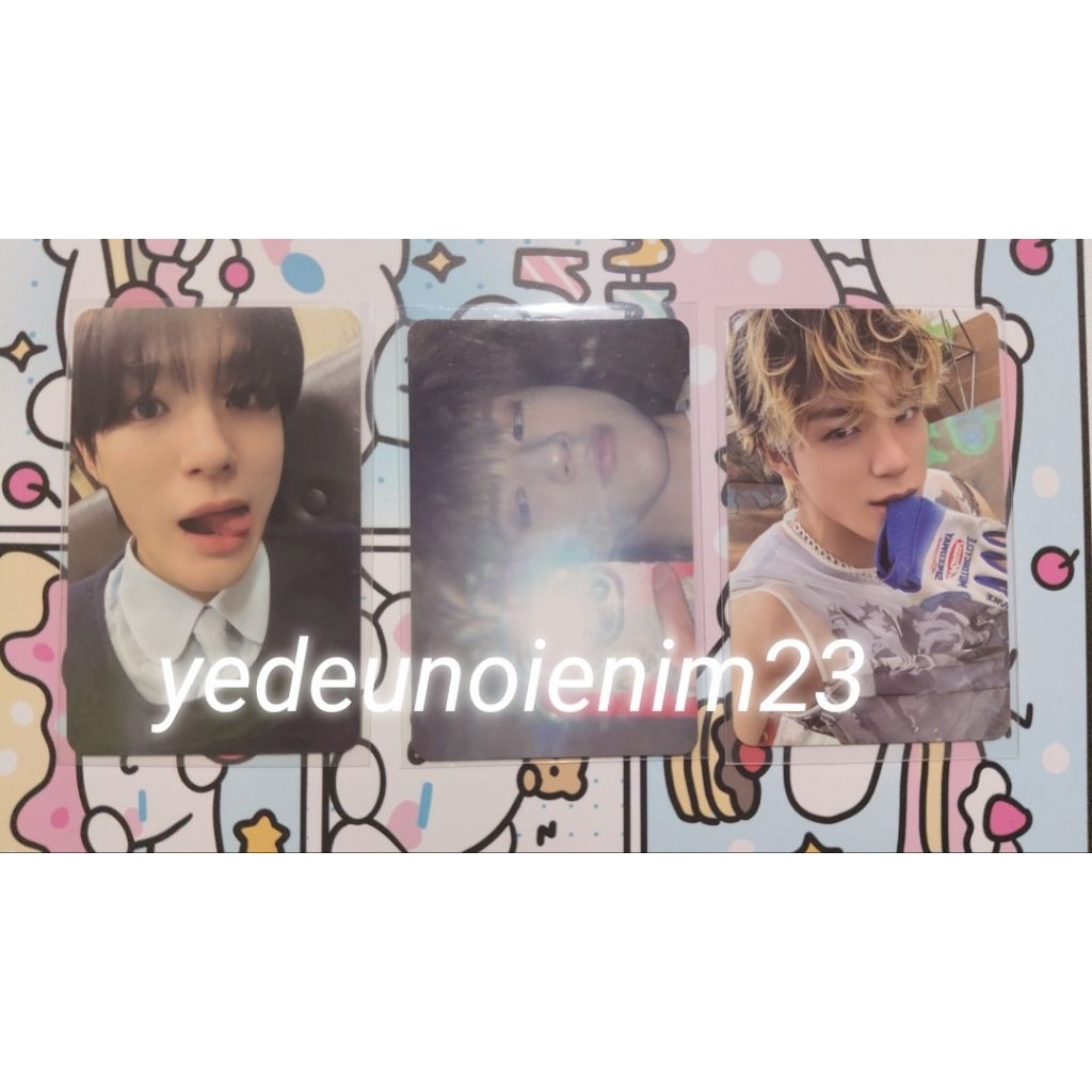 photocard pc nct dream jeno icfa beatbox ultimate park bttf melet