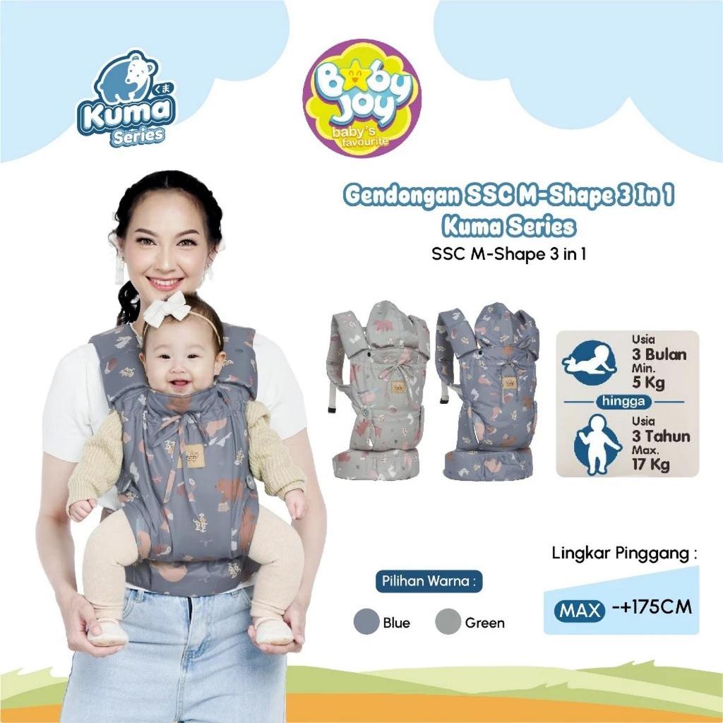 BABY JOY I Gendongan Bayi SSC M-Shape Kuma Series BJG3099 - kuma series