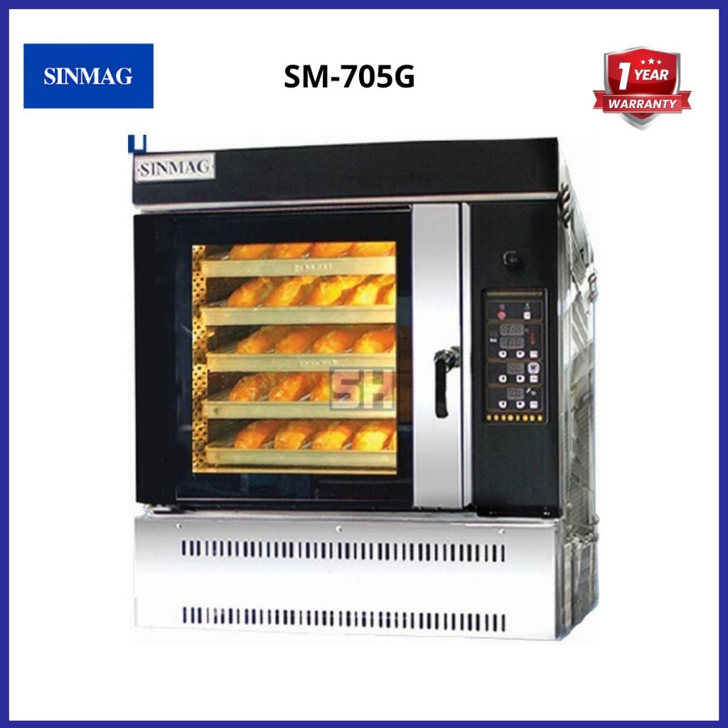 SM-705G Sinmag Gas Convection Oven Garansi Sinmag
