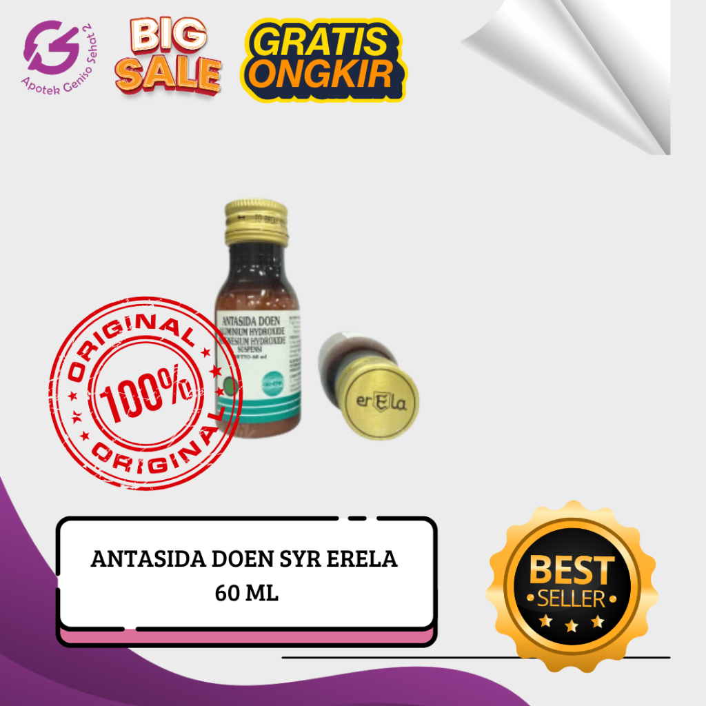 ANTASIDA DOEN SIRUP ERELA 60 ML