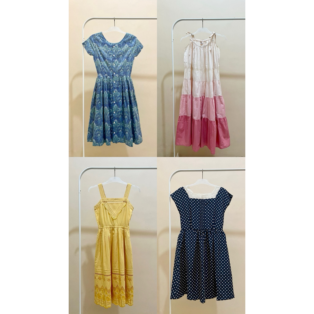 Dress Kode S, Vintage Midi Dress