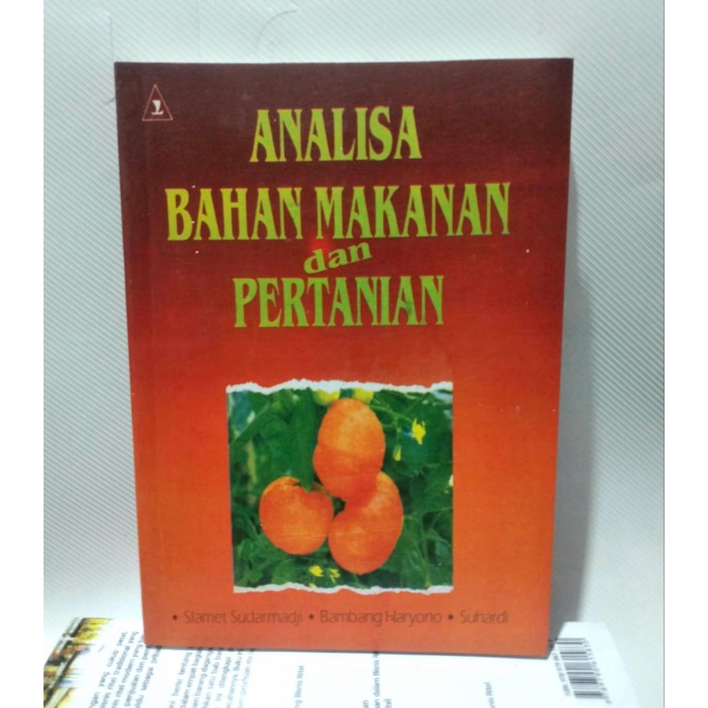Analisis Bahan Makanan Dan Pertanian - Slamet Sudarmadji