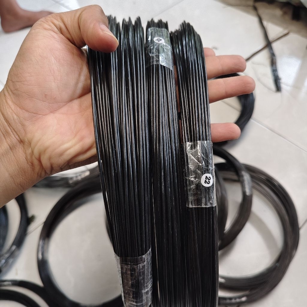 RUJI FIBER HITAM 2,2 mm