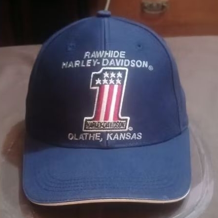 topi Harley Davidson,official tag,osfm,original