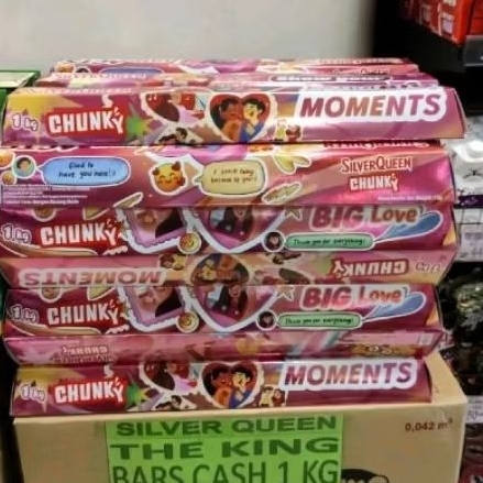 cokelat silverqueen the king bars spesial valentine day cokelat jumbo 1kg