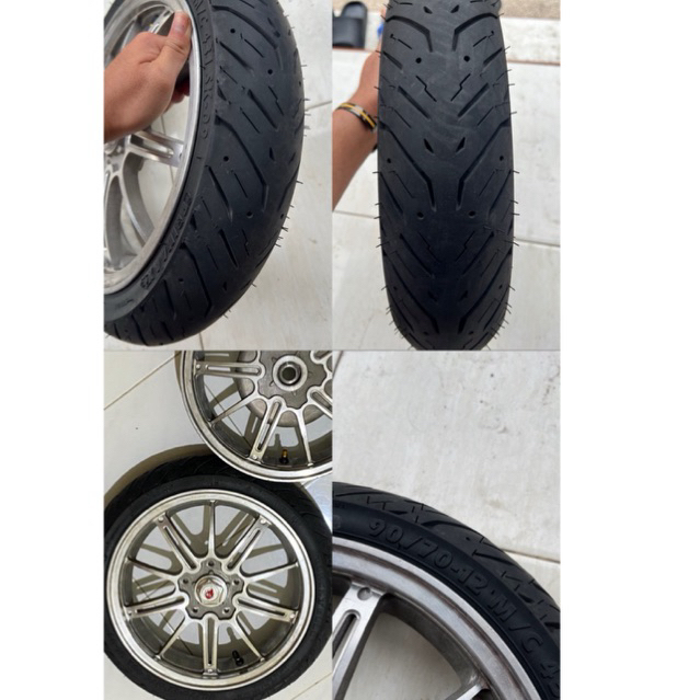 ban primax lowfit vespa matic ring 12 ukuran 90/70 second